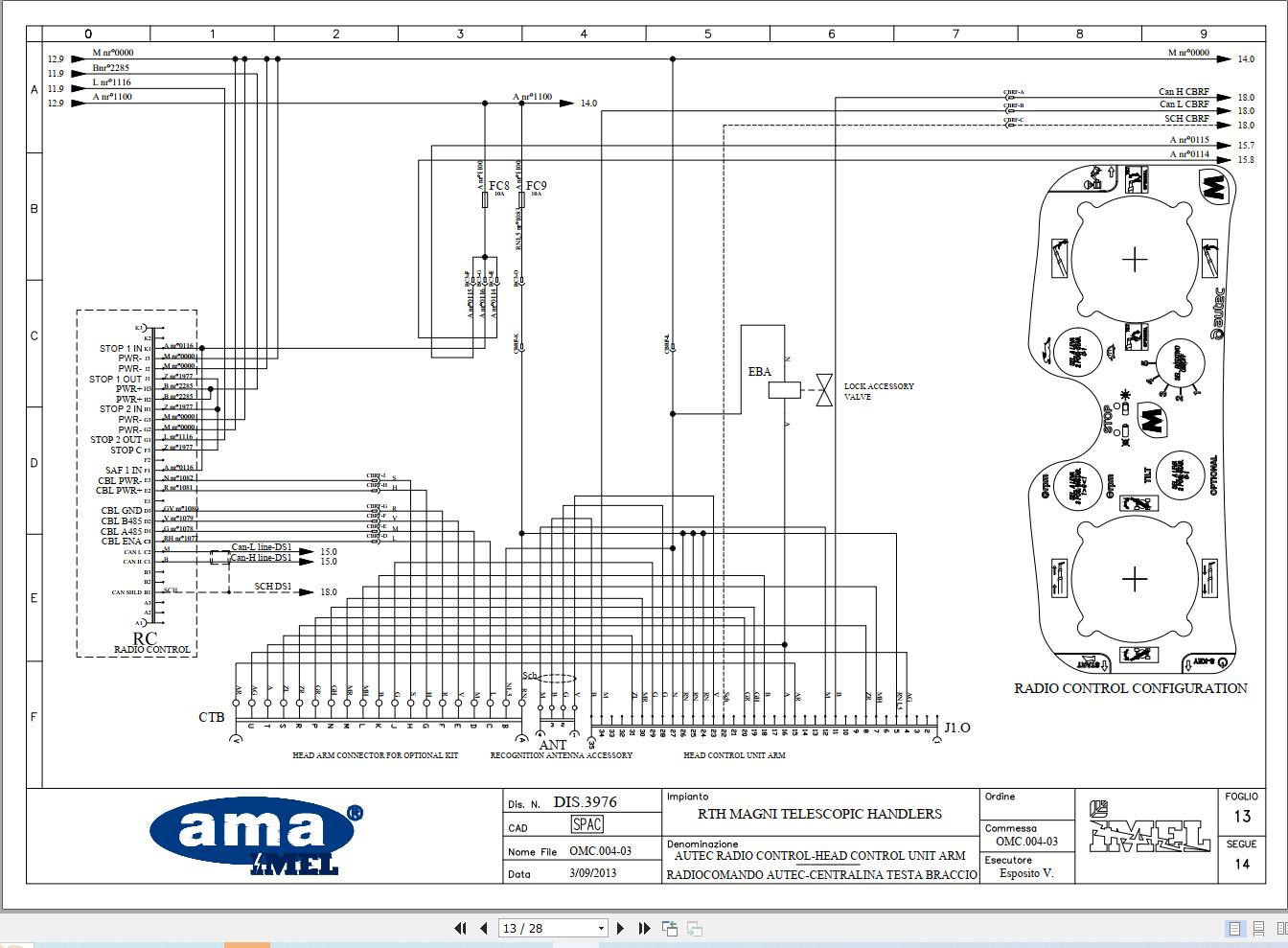 Magni Telehandler RTH5 18 to RTH5 30 JCB Wiring Diagram (2)