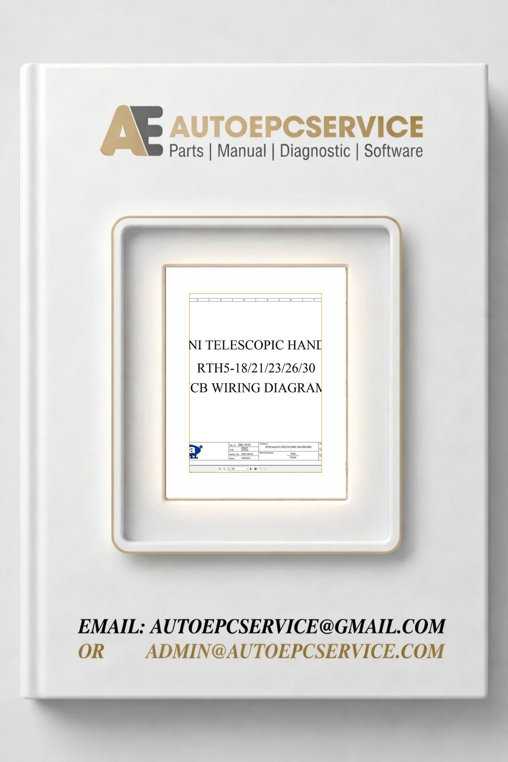 Magni Telehandlers RTH Series Diagram Operators Parts Service Manual 4 download