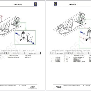 Manitowoc Potain Tower Crane IGO50 416516 Full Manuals (4)