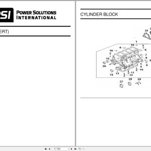 PSI Engine 2.4L SINGLE FUEL Parts Catalog 39004776 (1)