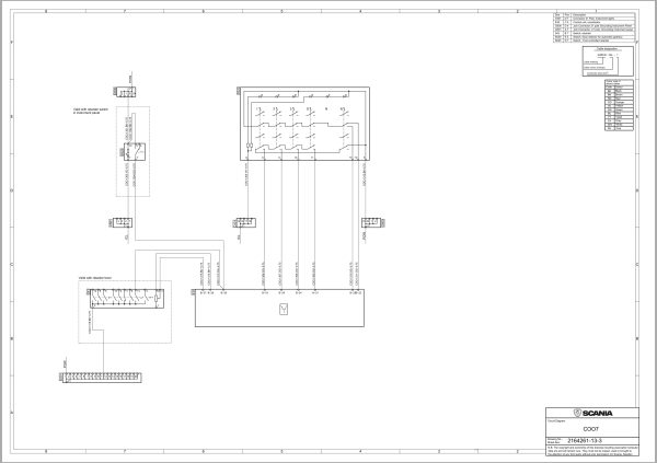 Scania Bus LK 250 UB4x2LB Electrical Schematic (2)