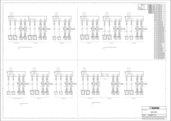 Scania Truck L 220 B6x2 4NB Electrical Schematic (1)