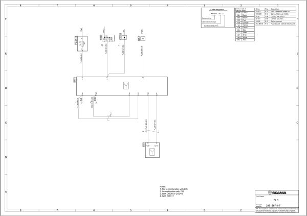Scania Truck L 270E B6x2 4NB Electrical Schematic (2)