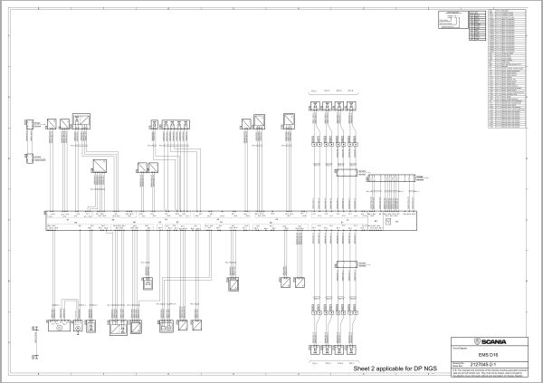 Scania Truck R 114 LA4X2NA 380 Electrical Schematic (1)