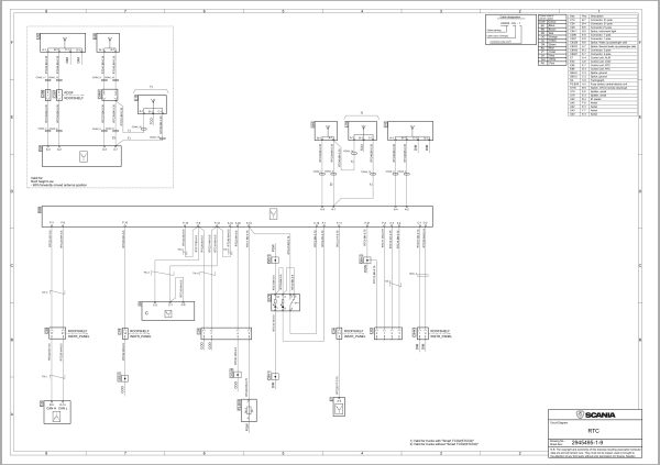 Scania Truck R 590 Electrical Schematic (2)