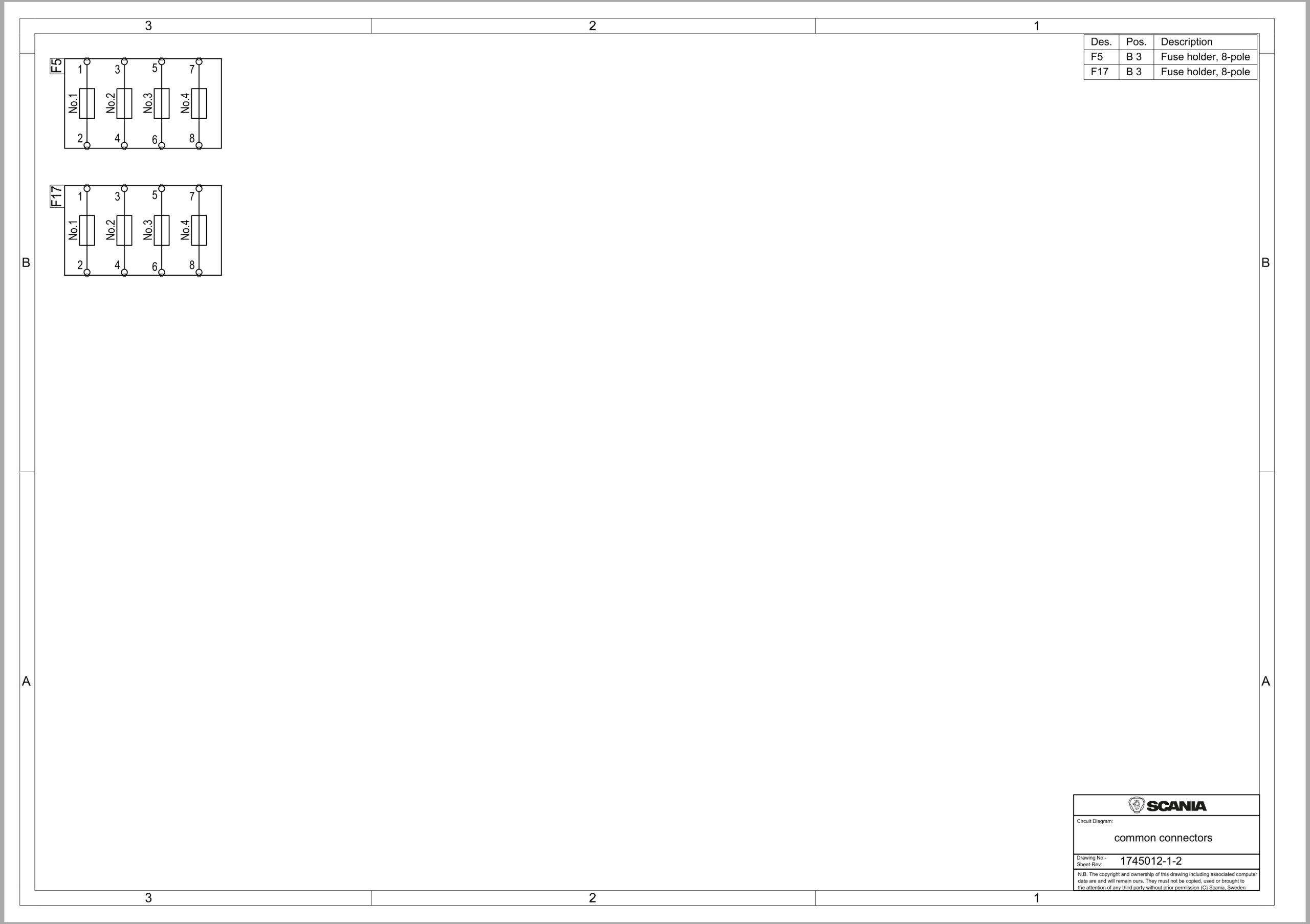 Scania Truck T 580 Electrical Schematic (2)