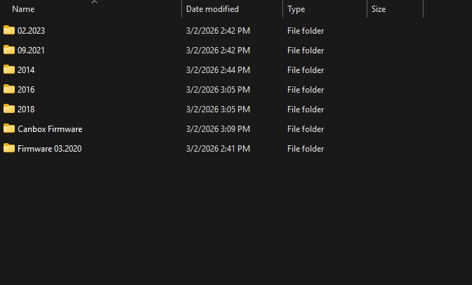 Still Sted Forklift Firmware Database 02.2023 Collection 2