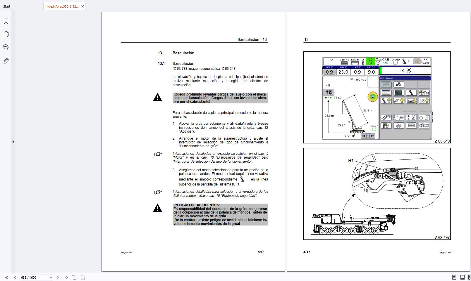 Terex Crane AC350 6 Service Instructions and Wiring Diagrams (2)