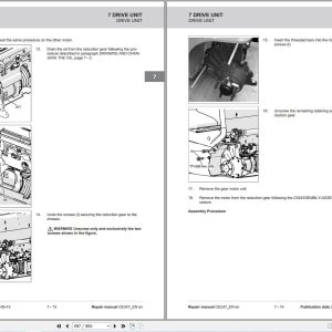 Toyota Forklift 9FBEK18T 2025 Repair Manual CE247 (2)