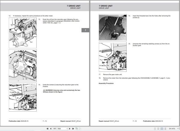 Toyota Forklift 9FBEK18T 2025 Repair Manual CE247 (2)