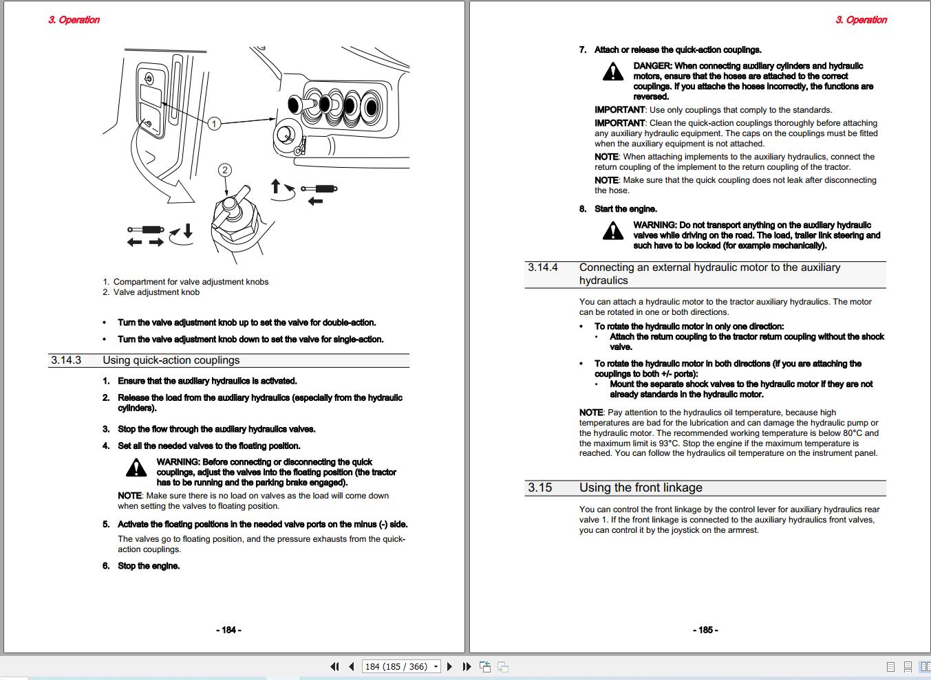 Valtra Tractor N103 H to N143 H Operator Manual 39859213 2