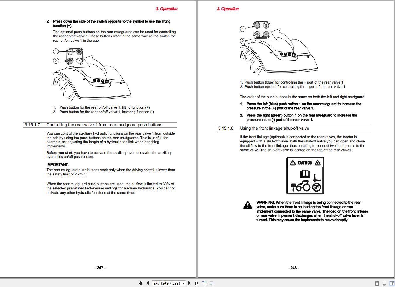 Valtra Tractor N134 D N154e D N174 D Operator Manual 39894213 2