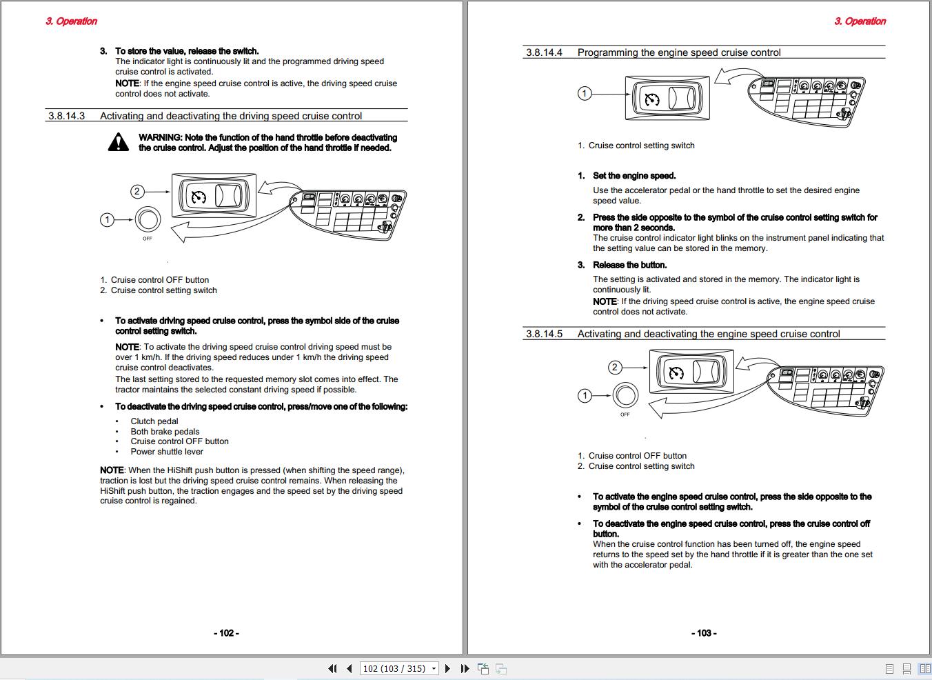 Valtra Tractor N93 HT5 N103 HT5 Operator Manual 39875212 2