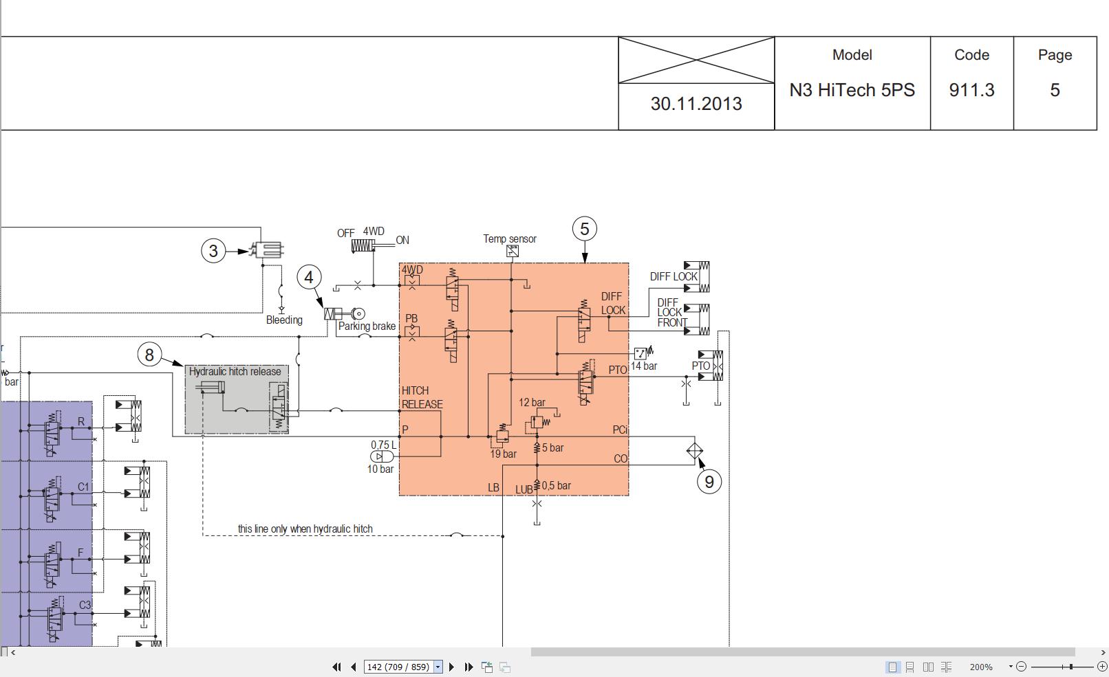 Valtra Tractor N93H5 N103H5 Service Manual 39270211 4