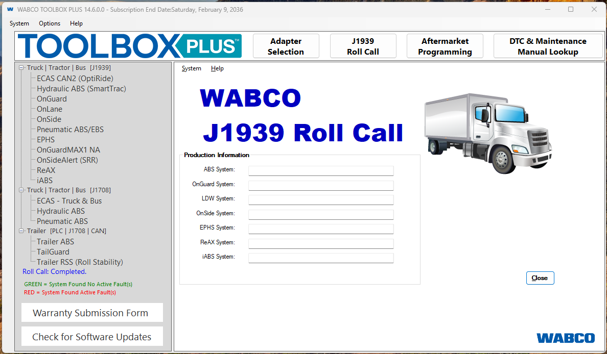WABCO TOOLBOX PLUS 14.6 Diagostic Program Remote 2