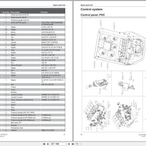 Atlas Copco Diamond Core Drill DIAMEC U8 PHC Parts List 6991505862 2010 2