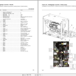 Atlas Copco Surface Drilling Machine Christensen CS14 Parts List 6991144750e 2
