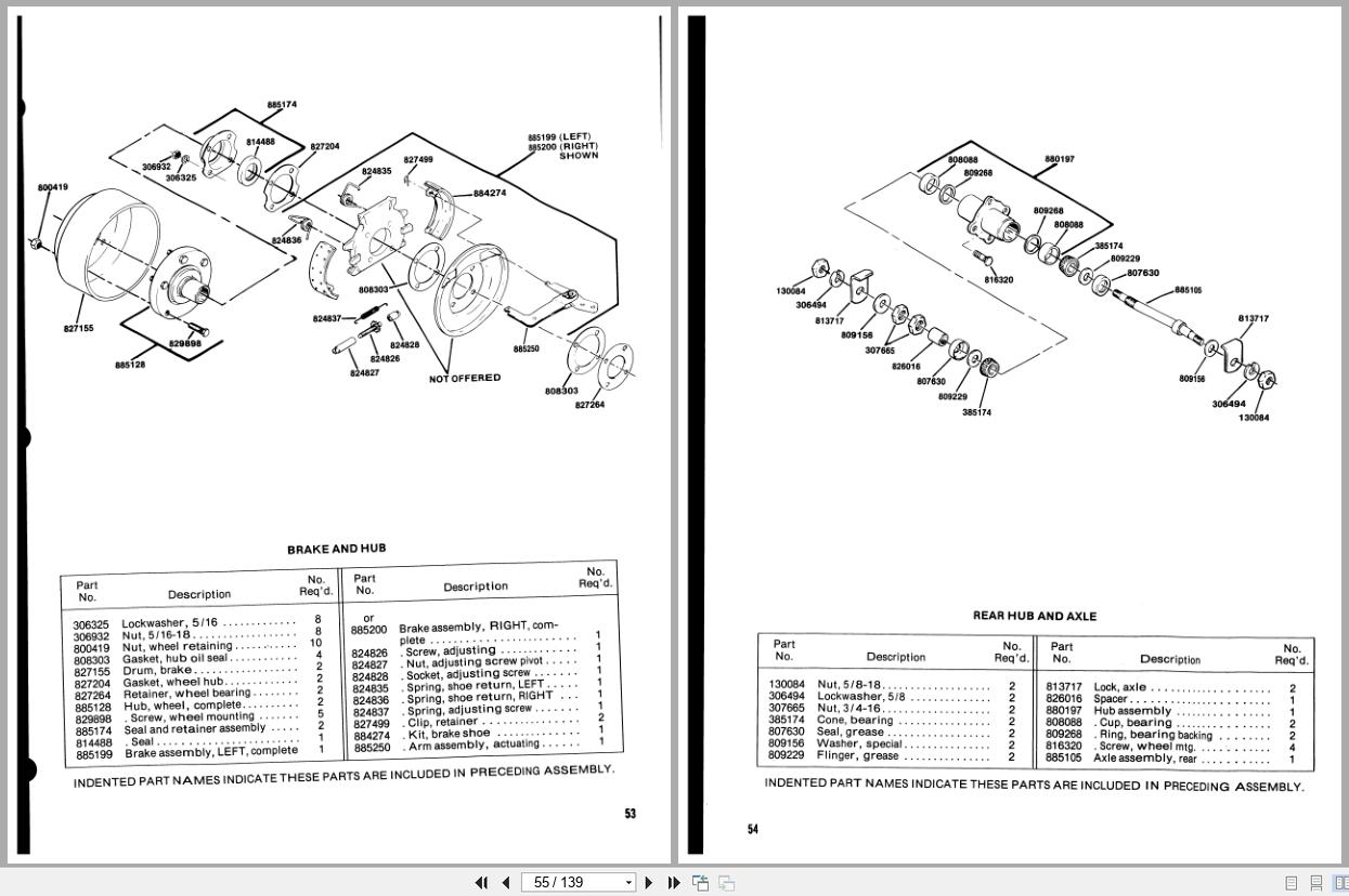 Cushman Front Line Mower 898805 Parts Manual 827823 1985 (2)