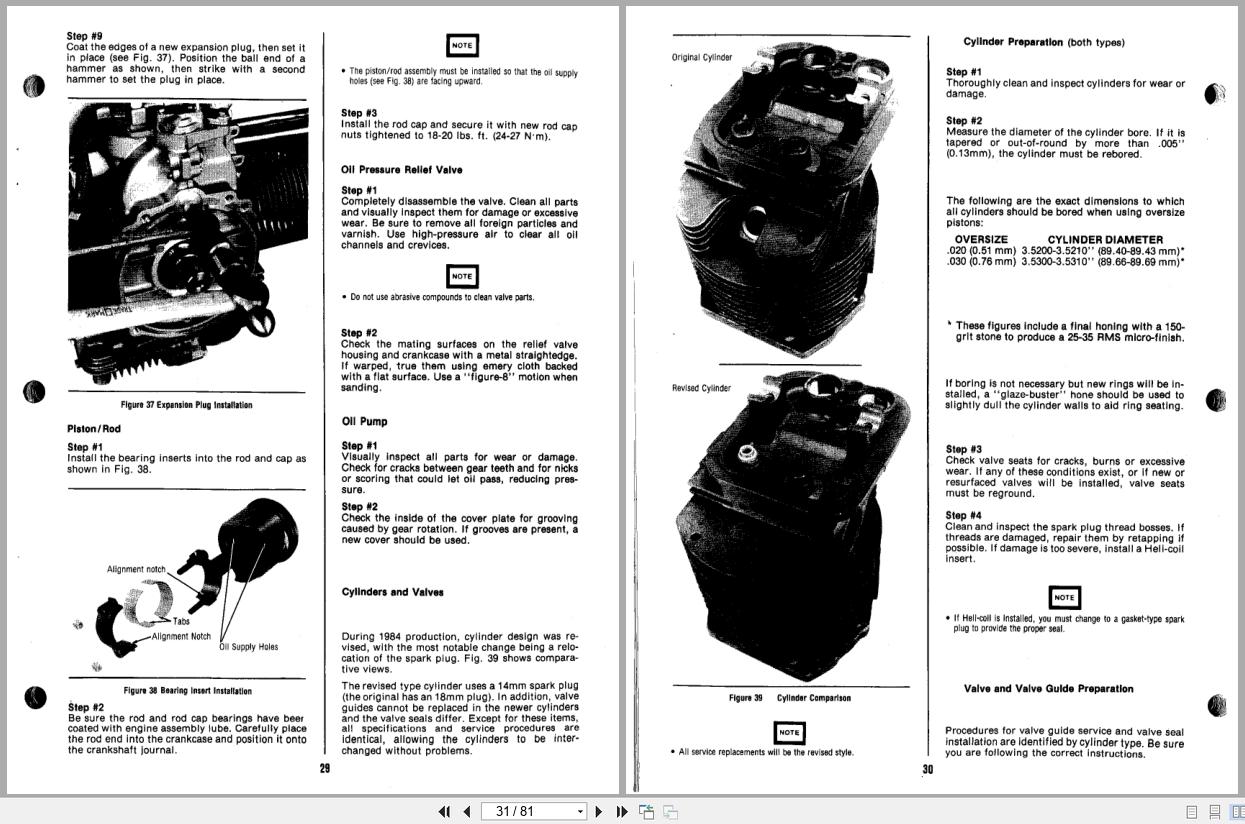 Cushman Front Line Mower Gas And Diesel Powered Service Manual 830442 (2)
