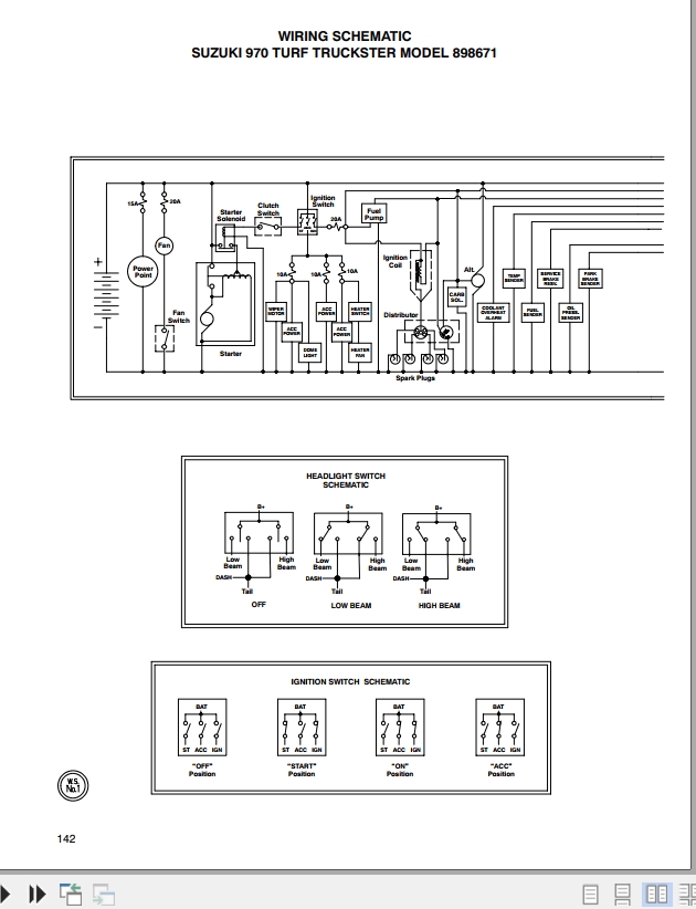 Cushman Sprayer SprayTek DS 300 898693 Parts Maintenance Manual 28984 (4)