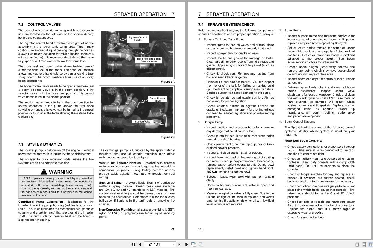 Cushman Sprayer SprayTek DS 300 Safety Operation Manual 600661 (2)
