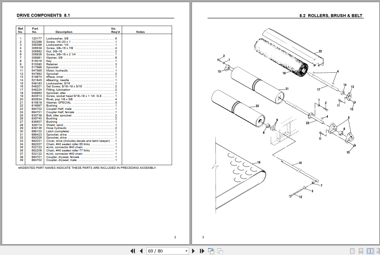 Cushman Top Dresser TD 1500 Safety Operation Maintenance Parts Manual 2702743 2003 ML (3)