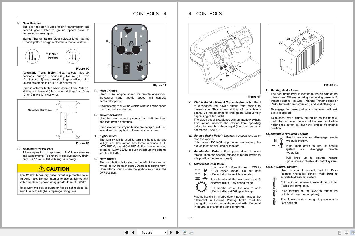 Cushman Utility Vehicle Turf Truckster 84063 to 84061 Safety Operation Manual 4175886 A (2)