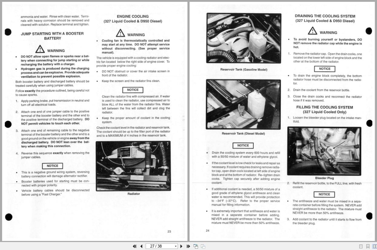Cushman Utility Vehicle Turf Truckster Operation Manual 837448 (2)