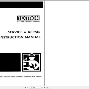 Cushman Utility Vehicle Turf Truckster Service Repair Manual 4171642 2000 (1)