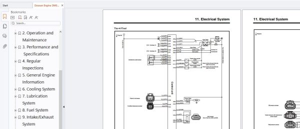 Doosan Engine DM03 Stage V and Tier 4 For D60 9 D70 9 D80 9 90S 9 Service Manual SB4524E02 (3)