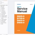 Doosan Forklift D60 9 D70 9 D80 9 90S 9 Service Manual SB4525E02 (1)