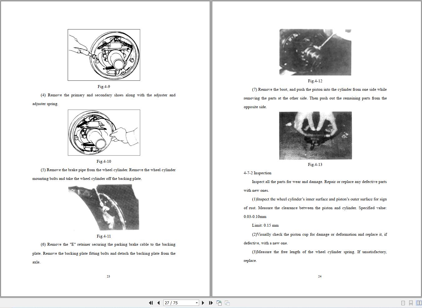 Heli Forklift H3 Series 4 to 5T Parts Operation Service Manual EN ZH 6