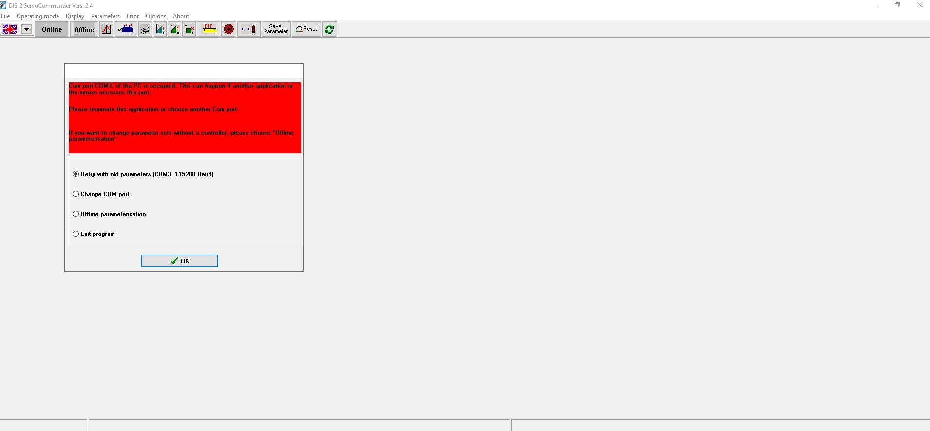 How To Fix Error BT Toyota DIS 2 ServoCommander Vers 2.4 Parameters Programming (2)