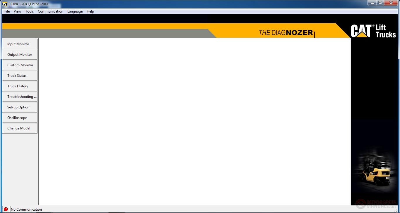 How To Fix Error CAT Lifttruck The Diagnozer 4.04 01.2015 (2)