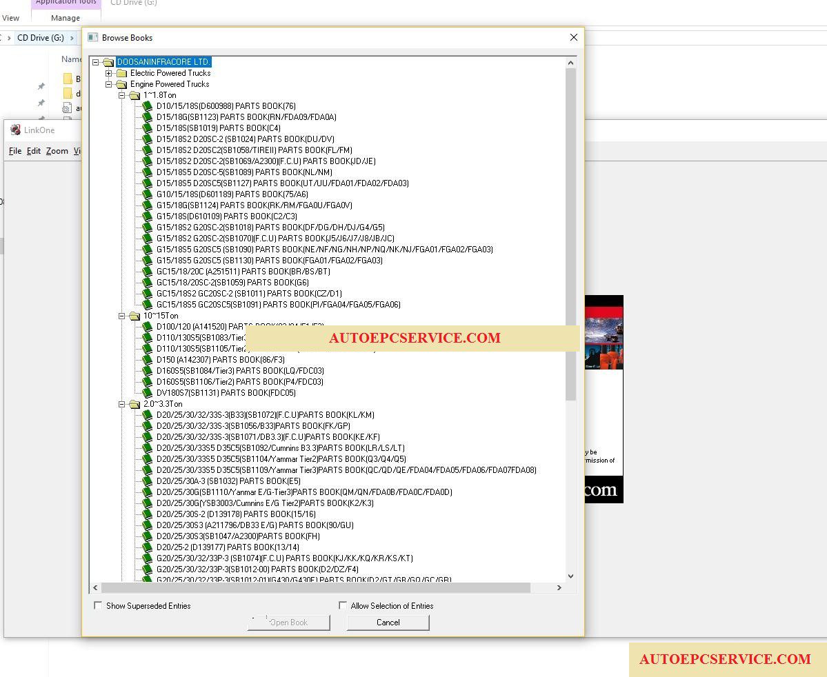 How To Fix Error Doosan Forklift EPC 11.2012 (2)
