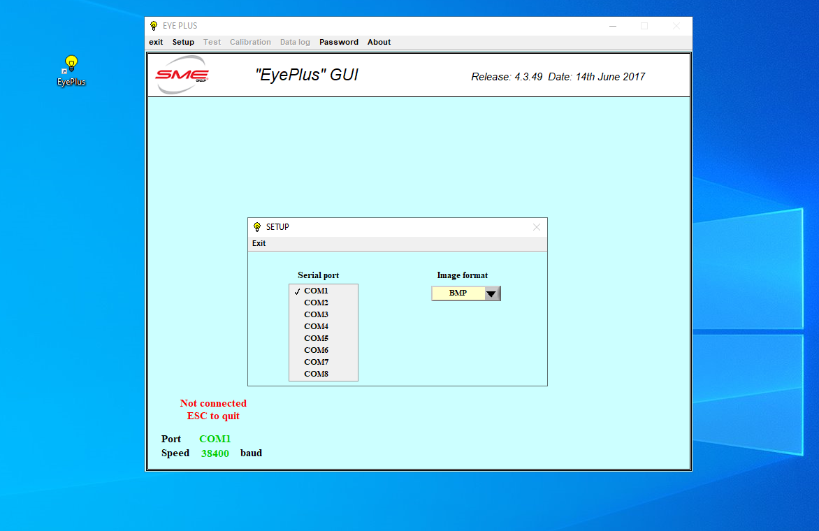 How To Fix Error EyePlus GUI Sensor Tools 4.3.49 2017 Program (2)