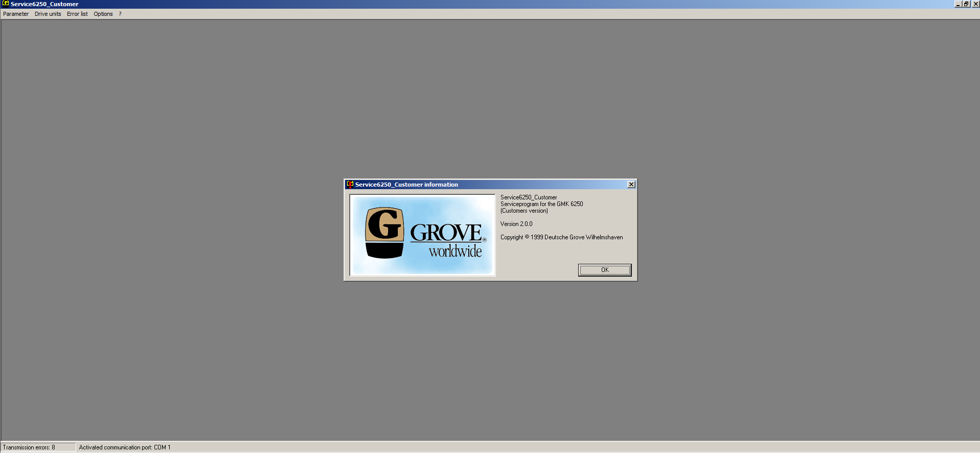 How To Fix Error Grove Crane GMK6250 Version 2.0.0 Customer Service Program (1)