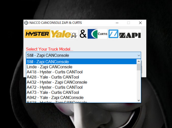 How To Fix Error HYSTER YALE NACCO CANCONSOLE ZAPI & CURTIS (1)