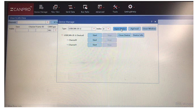 How To Fix Error Hangcha ZCANPRO V2.2.2 Program CAN Solution (2)