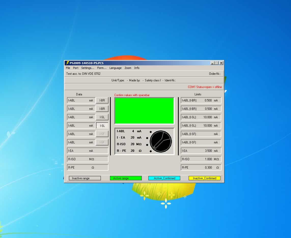 How To Fix Error Jungheinrich VDE PS2009 Peaktech 2775 VDE Tester 701 702 PS 2009.0.1.38 Program (2)