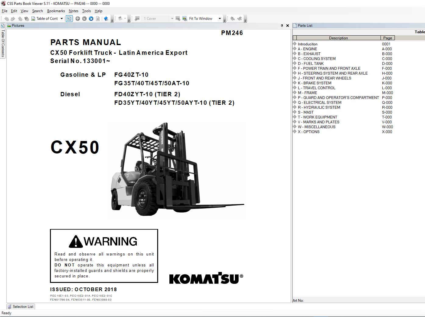 How To Fix Error Komatsu CSS EPC Forklift 11.2021 Setting Guide (1)