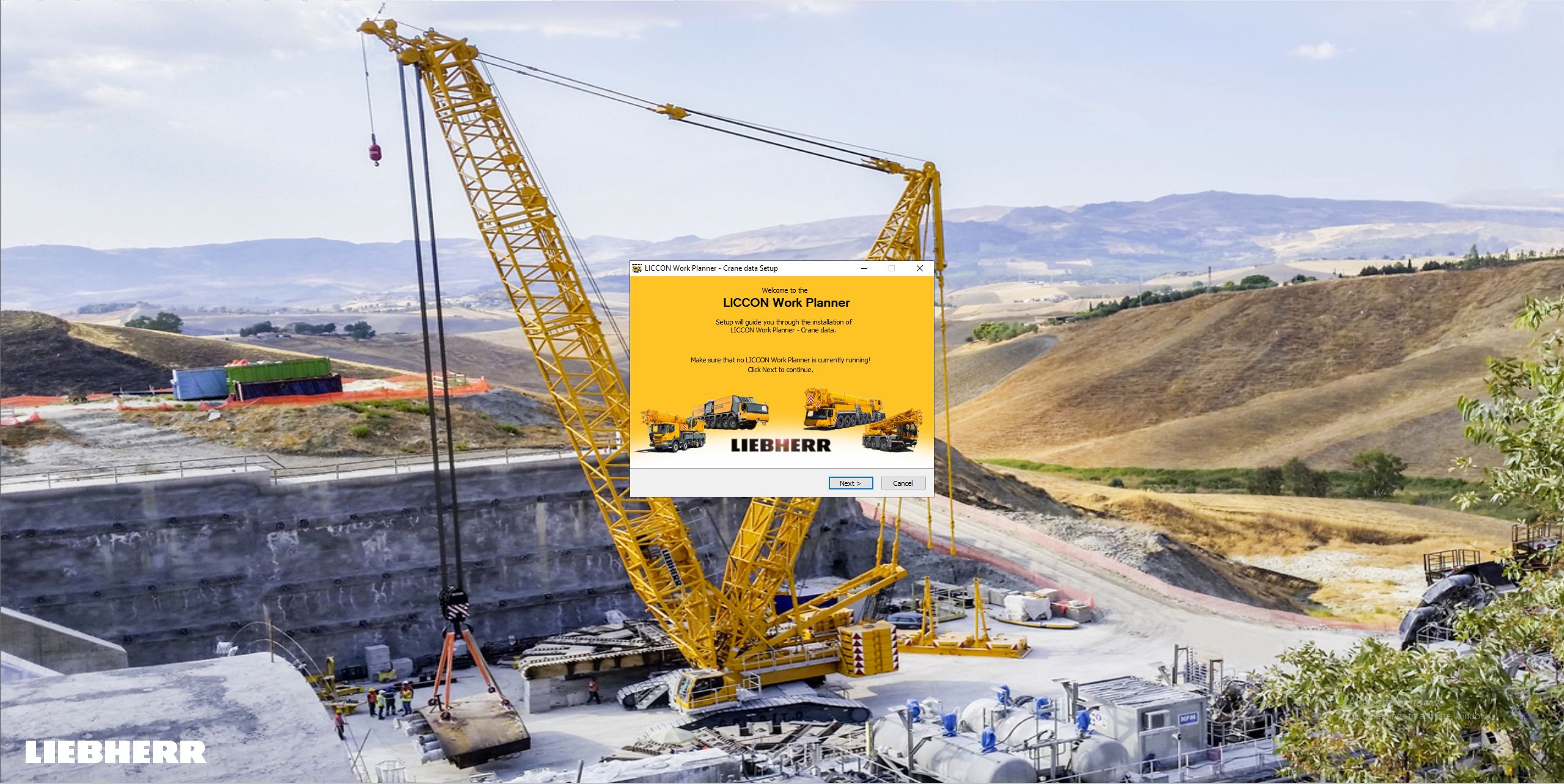 How To Fix Error Liebherr Crane LICCON Universal Work Planner V6.23 LR 1500 2024 (2)