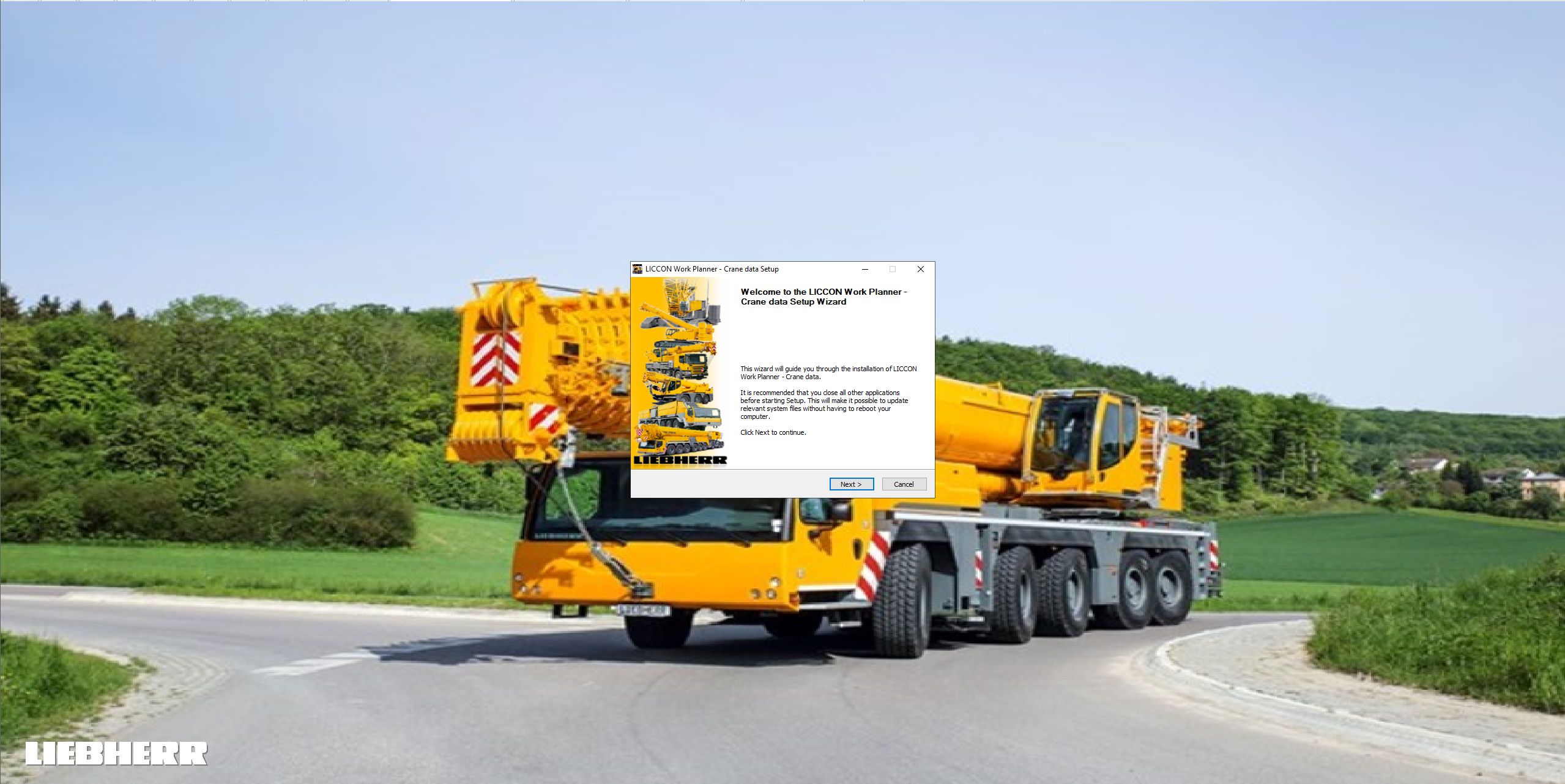 How To Fix Error Liebherr Crane LICCON Universal Work Planner V6.23 LTM 1250 5.1 2024 (2)