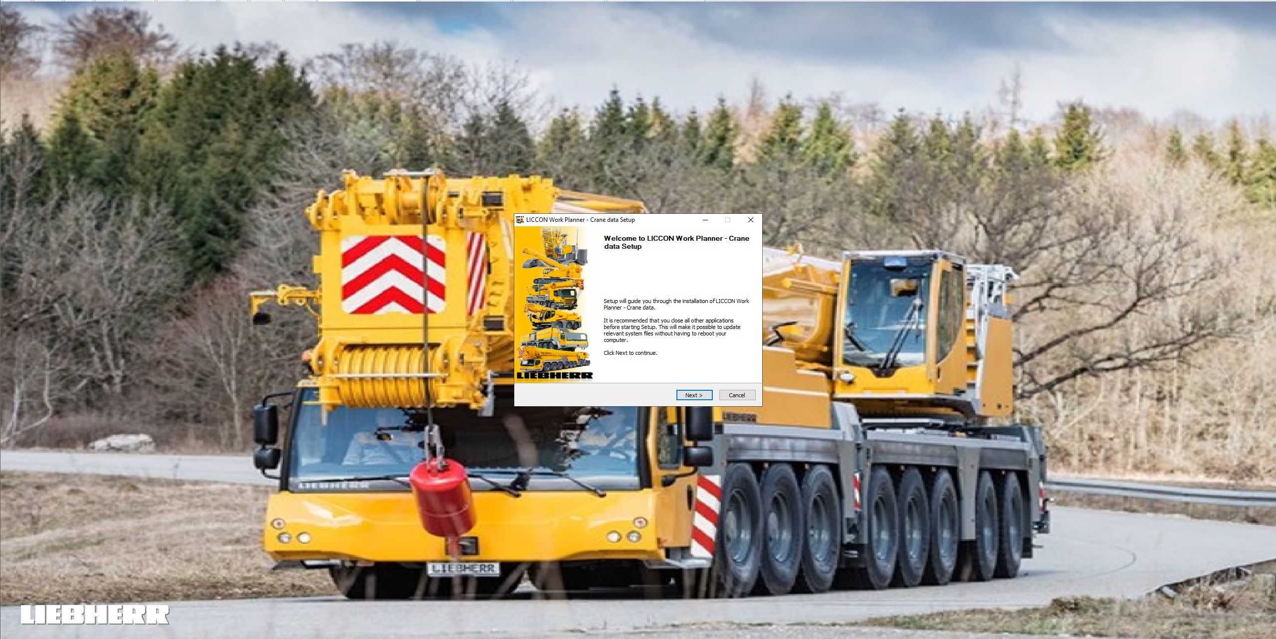 How To Fix Error Liebherr Crane LICCON Universal Work Planner V6.23 LTM 1450 8.1 2024 (2)