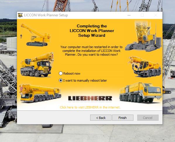 How To Fix Error Liebherr LICCON Universal Work Planner V6.19 LG1750 2020 (2)