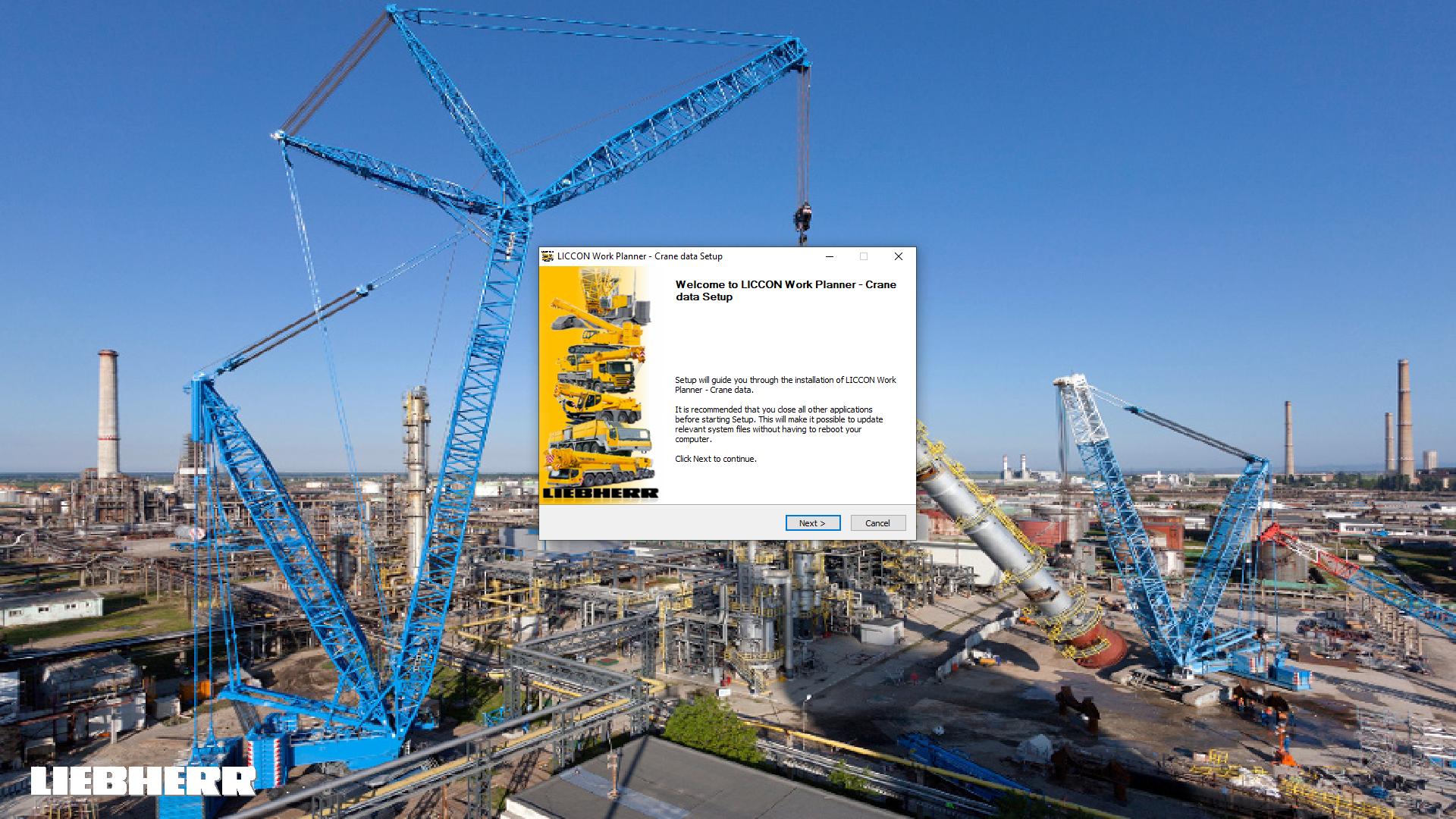 How To Fix Error Liebherr LICCON Universal Work Planner V6.19 LR 11000 (2)