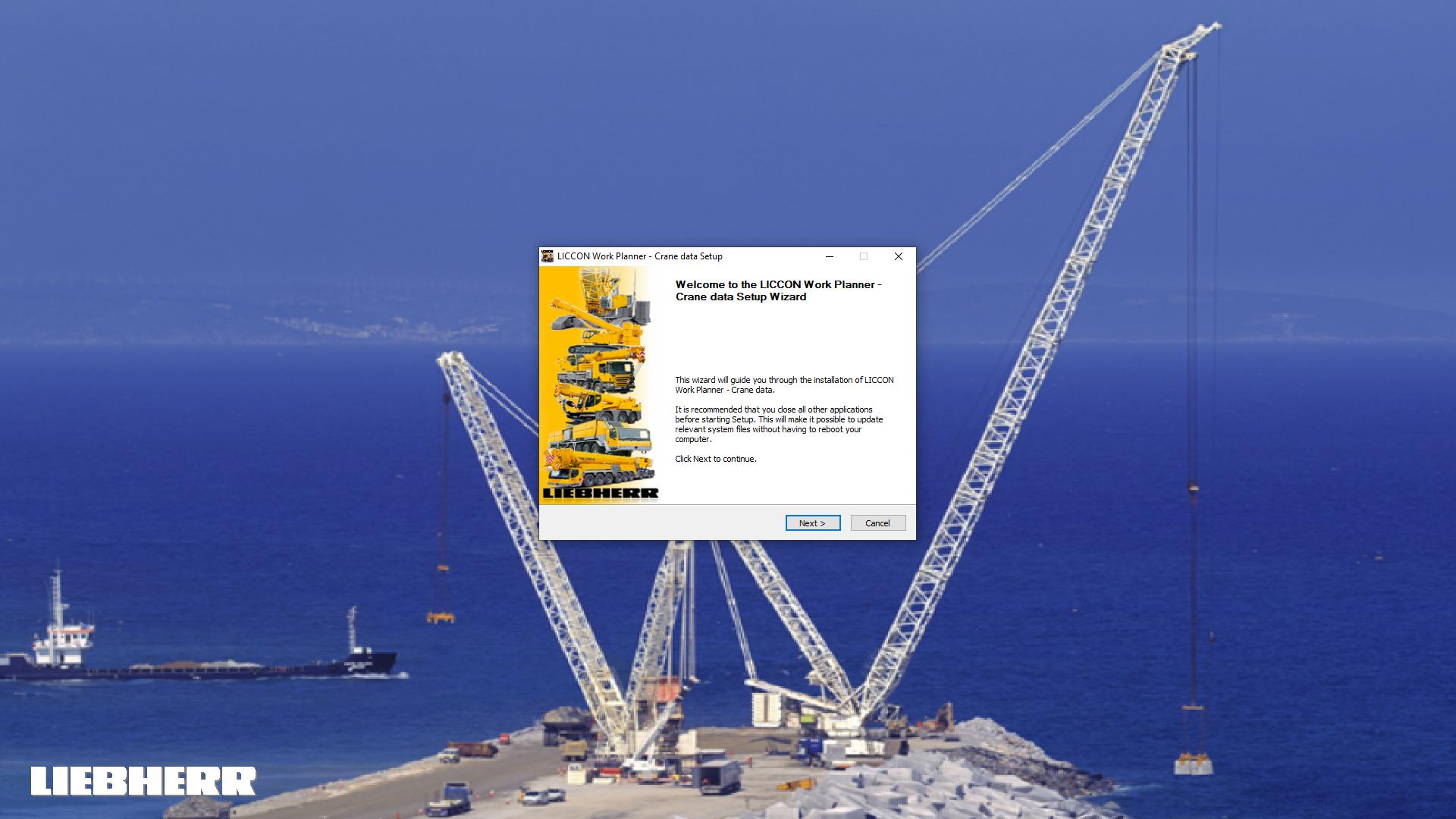 How To Fix Error Liebherr LICCON Universal Work Planner V6.19 LR 11350 (1)