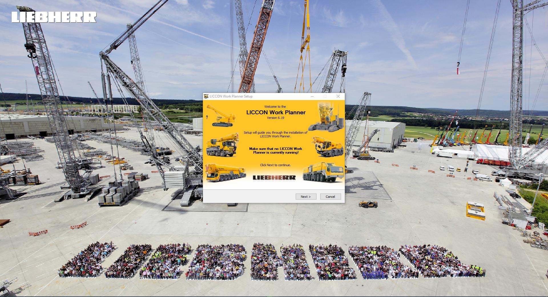 How To Fix Error Liebherr LICCON Universal Work Planner V6.19 LR 1400 2 (1)