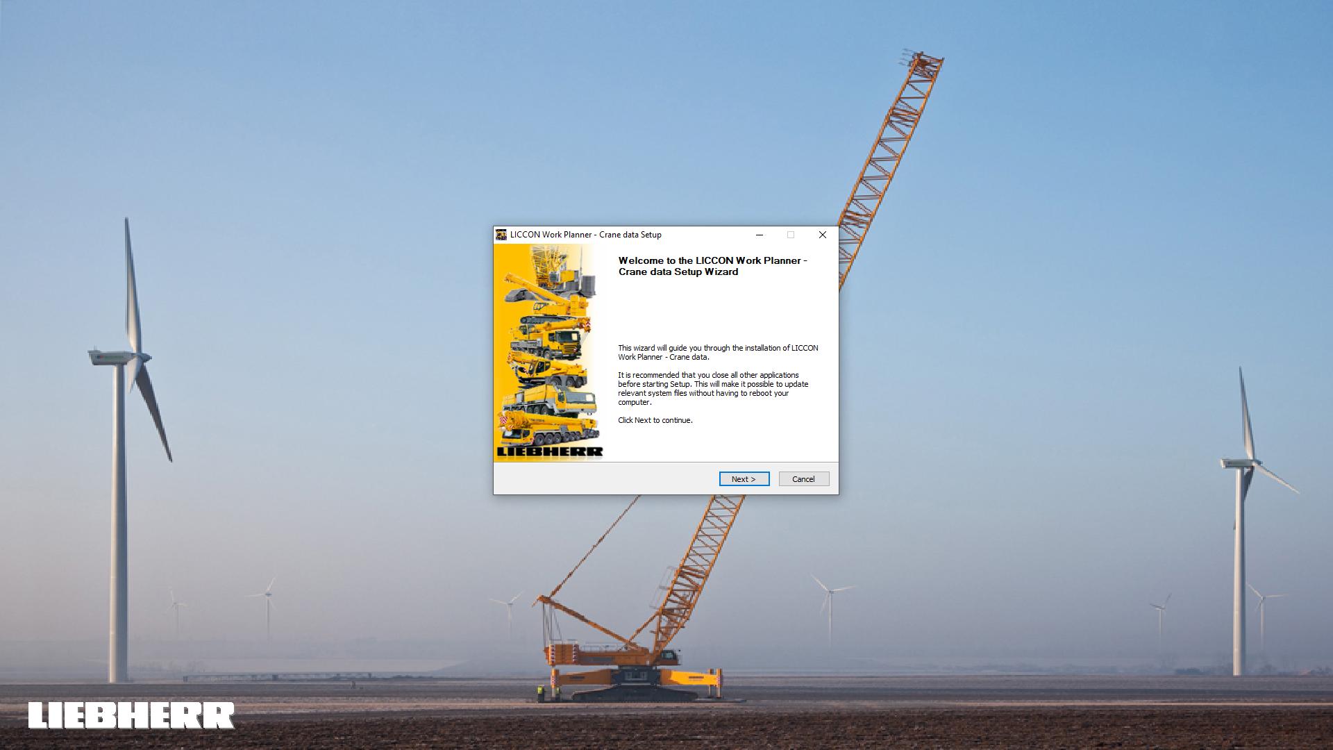 How To Fix Error Liebherr LICCON Universal Work Planner V6.19 LR 1600 2 (2)