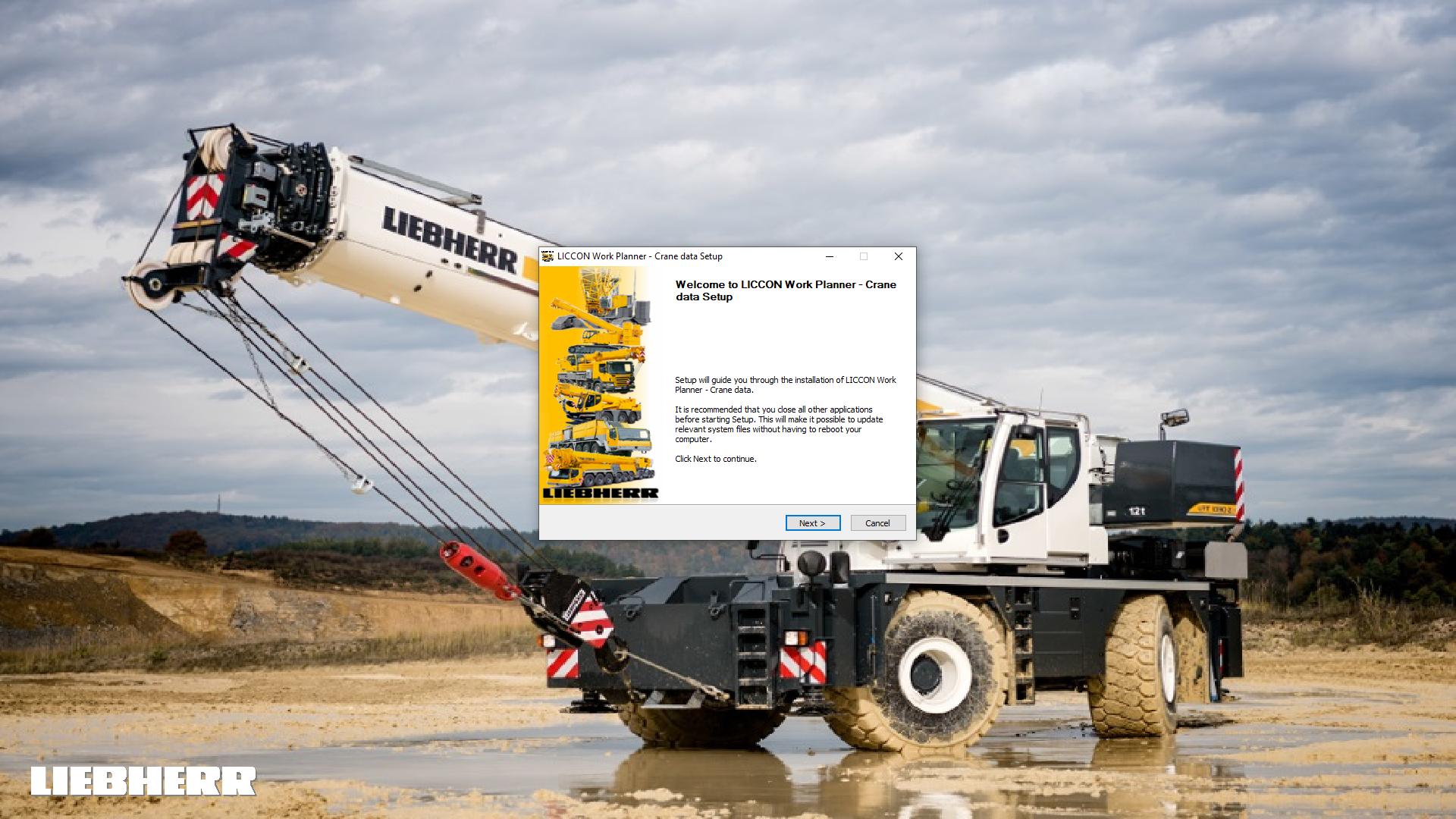 How To Fix Error Liebherr LICCON Universal Work Planner V6.19 LRT 1090 2.1 (2)